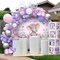 Elephant Baby Shower Decorations for Girl (Pink, Purple, White)